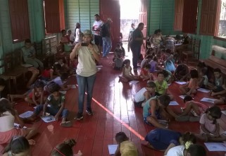 Guarda-parques recém-formados divulgam projeto Capacitar para Conservar