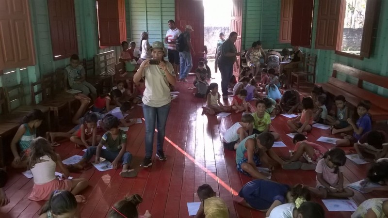 Guarda-parques recém-formados divulgam projeto Capacitar para Conservar