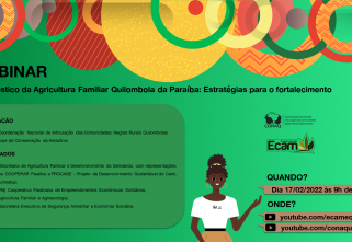 Agricultura Familiar Quilombola: Paraíba realiza incidência política a partir de dados