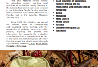 Quilombola Communities Familly Farming Initiative (Special edition)