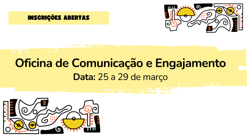 Ecam abre inscrições para Oficina de Comunicação e Engajamento para Comunidades Quilombolas