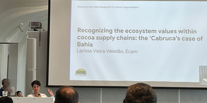 Geo for Good: Ecam destaca valores ecossistêmicos na cadeia do cacau