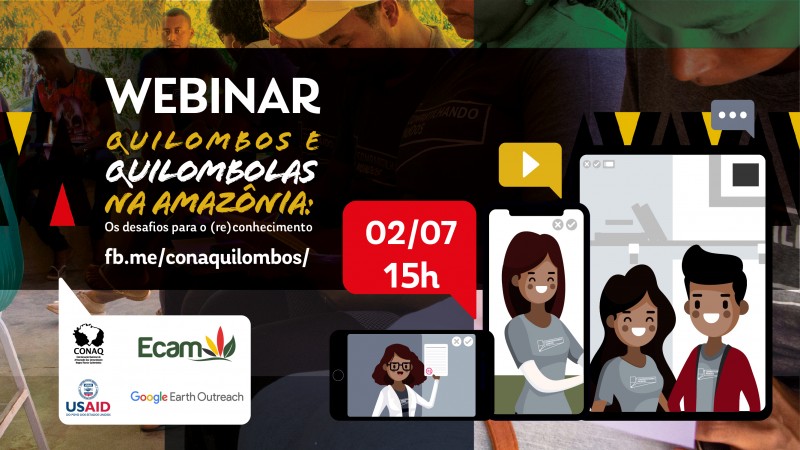 Estudo inédito sobre a realidade socioeconômica de comunidades quilombolas da Amazônia Legal é apresentado em Webinar